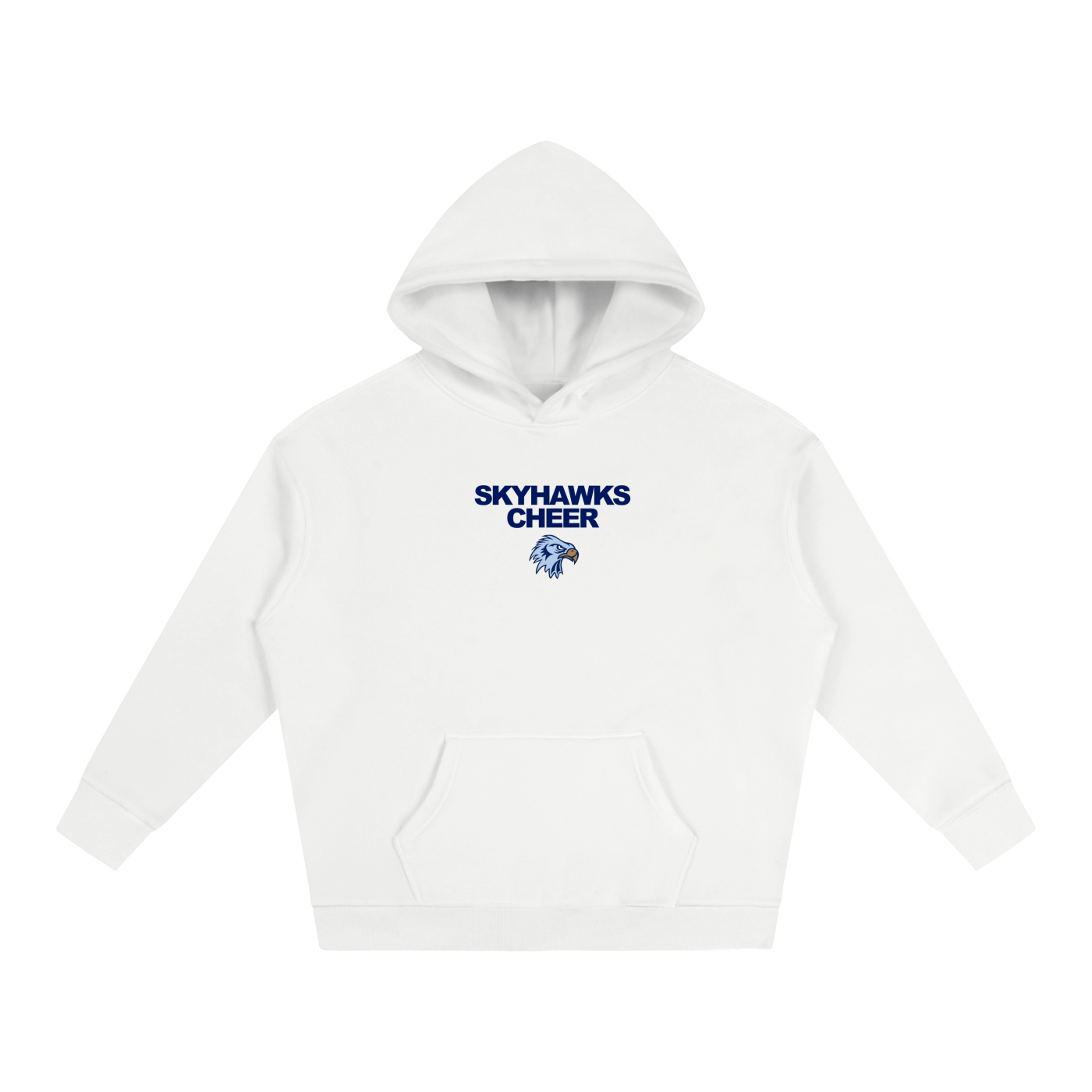 Hawk Graphic Oversize Hoodie