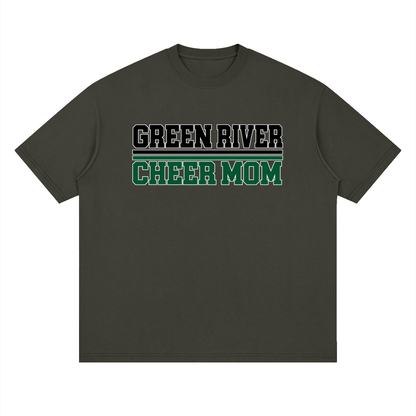 Mom Green River Oversized Drop Shoulder T-Shirt