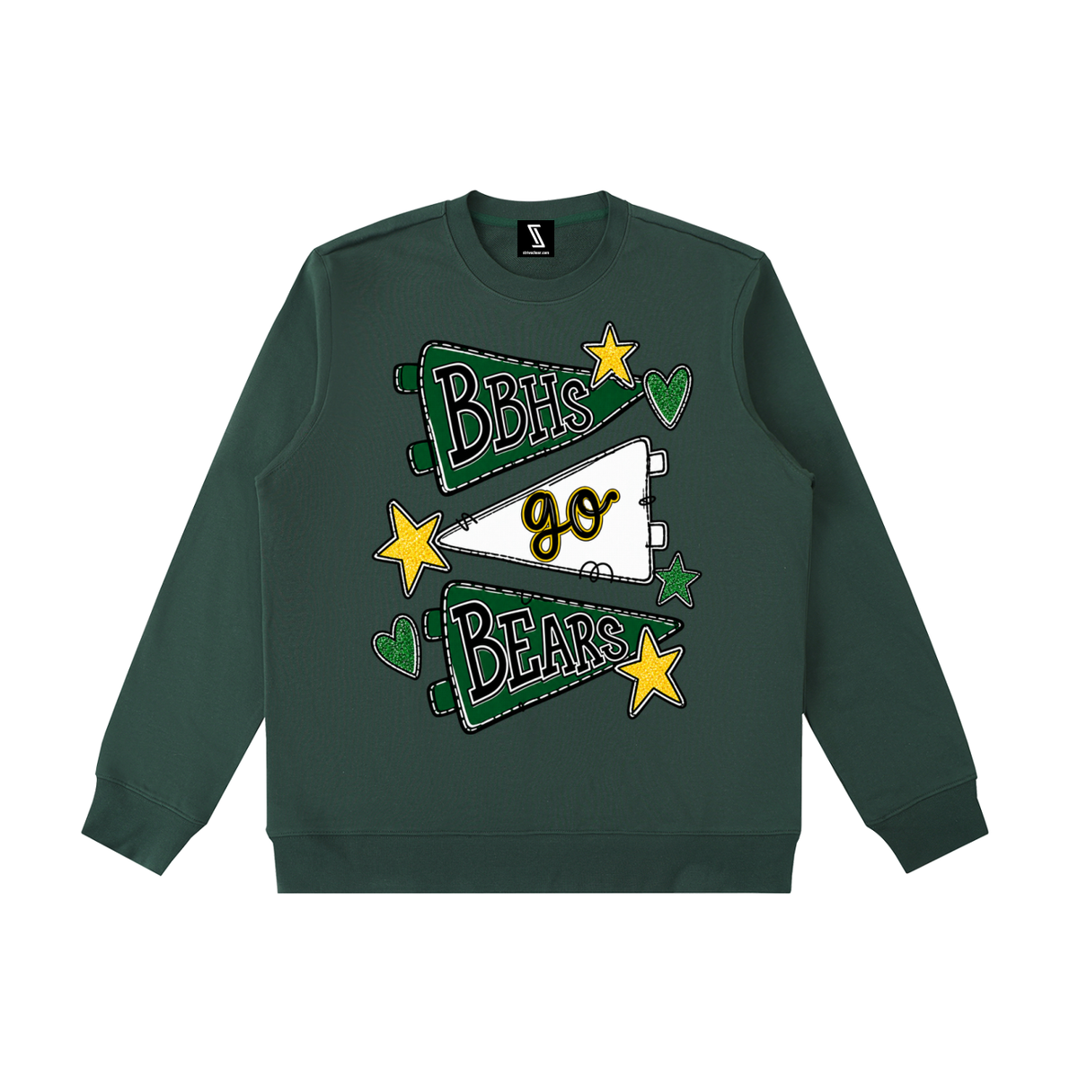 Lets Go Blanchet Essential Heavyweight Crewneck Sweatshirt