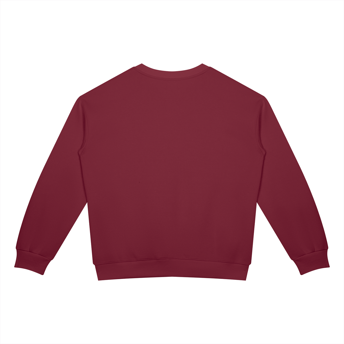 Polka Dot Drop Shoulder Crewneck Sweatshirt