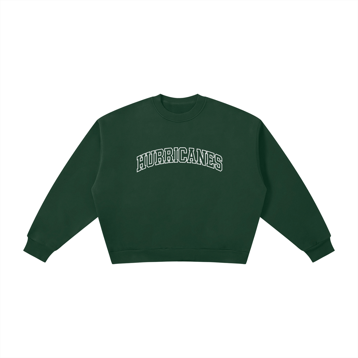 Boxy Fleece Crewneck Sweatshirt