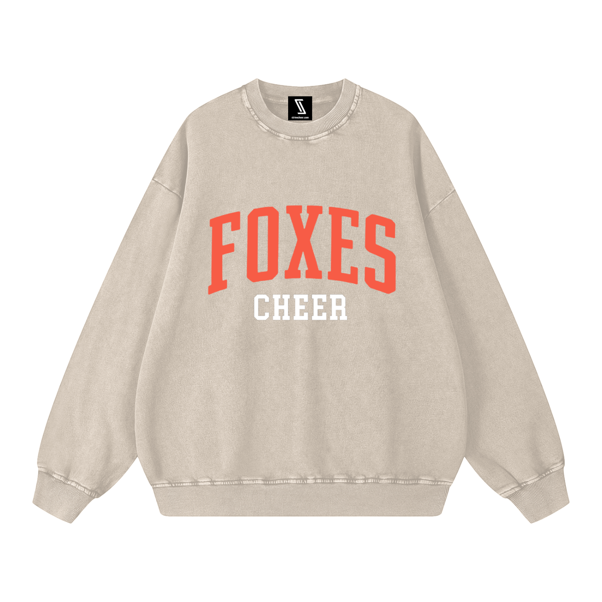 Snow Washed Oversized Sweatshirt