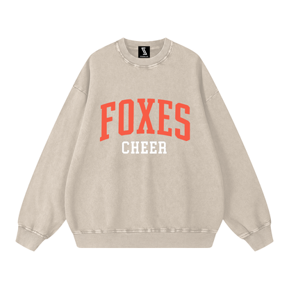Snow Washed Oversized Sweatshirt