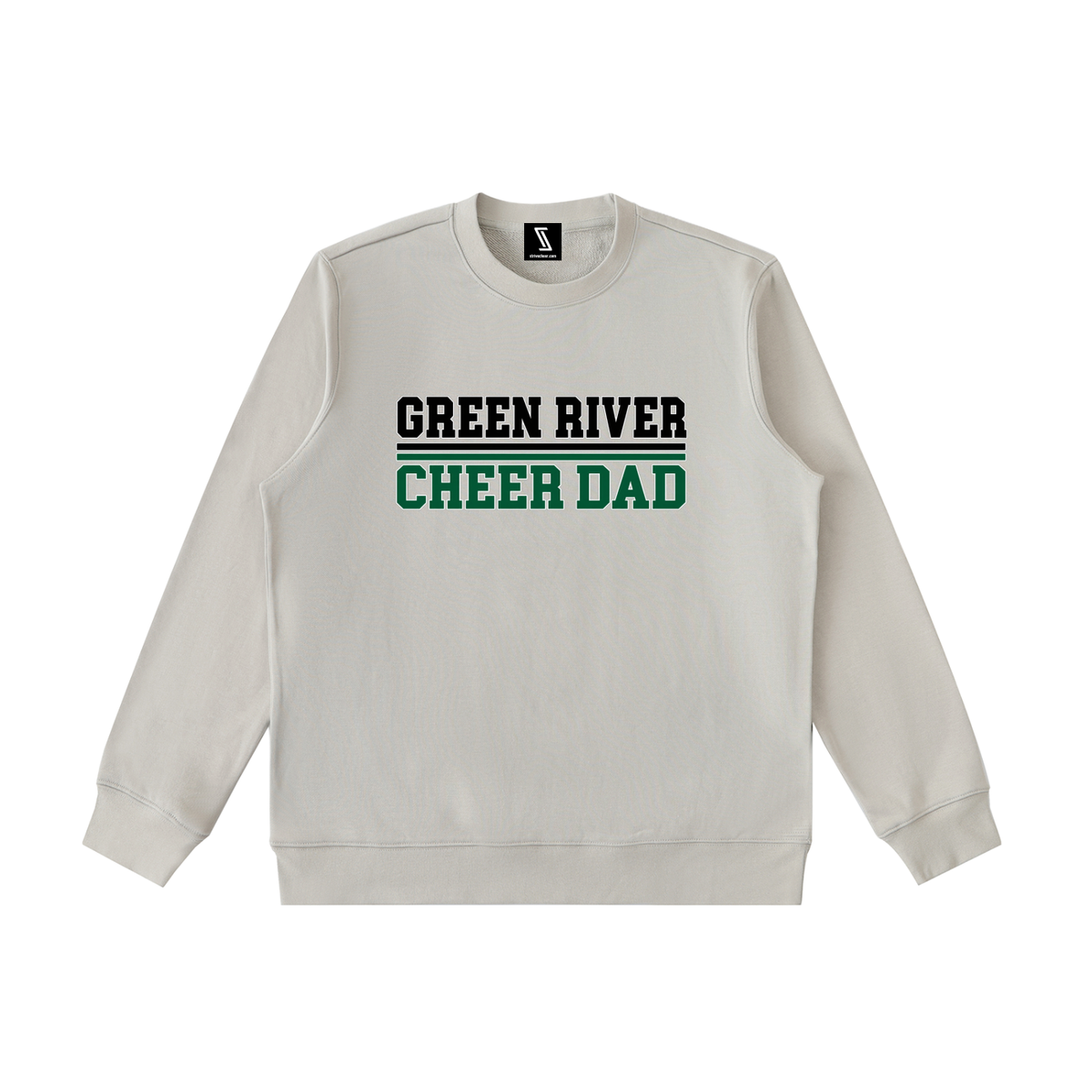 Dad Green River Essential Heavyweight Crewneck Sweatshirt