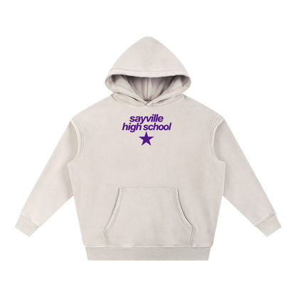 Big Star Sayville Snow Wash Fleece Oversize Hoodie