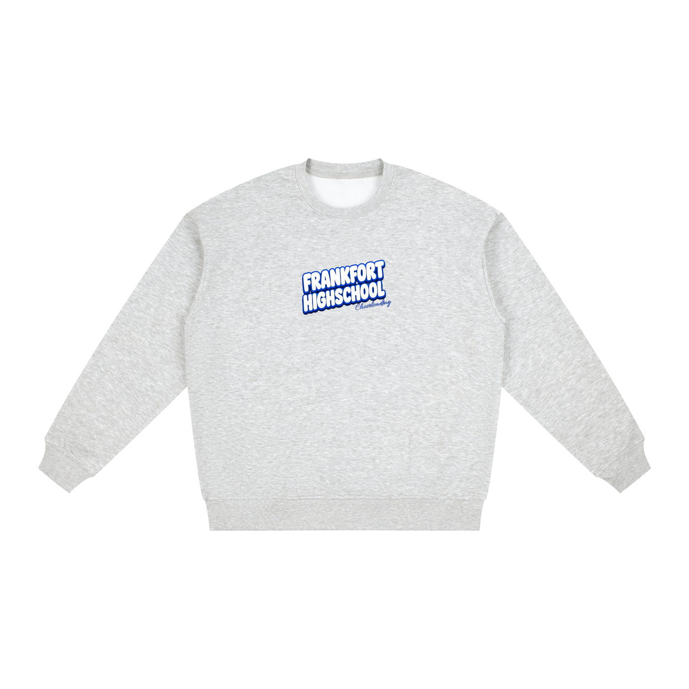 Bubble Drop Shoulder Crewneck Sweatshirt