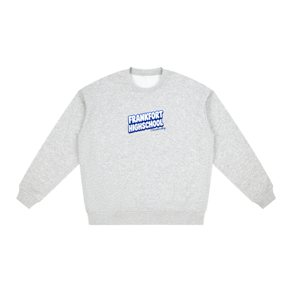 Bubble Drop Shoulder Crewneck Sweatshirt