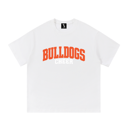 Basic 1 Green Bulldogs Essential Cotton T-Shirt