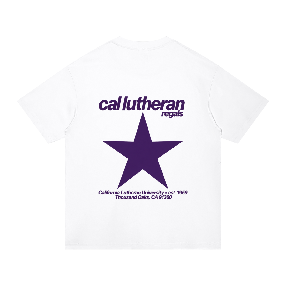 Big Star Cal Lutheran Unisex Regular Fit Cotton T-Shirt