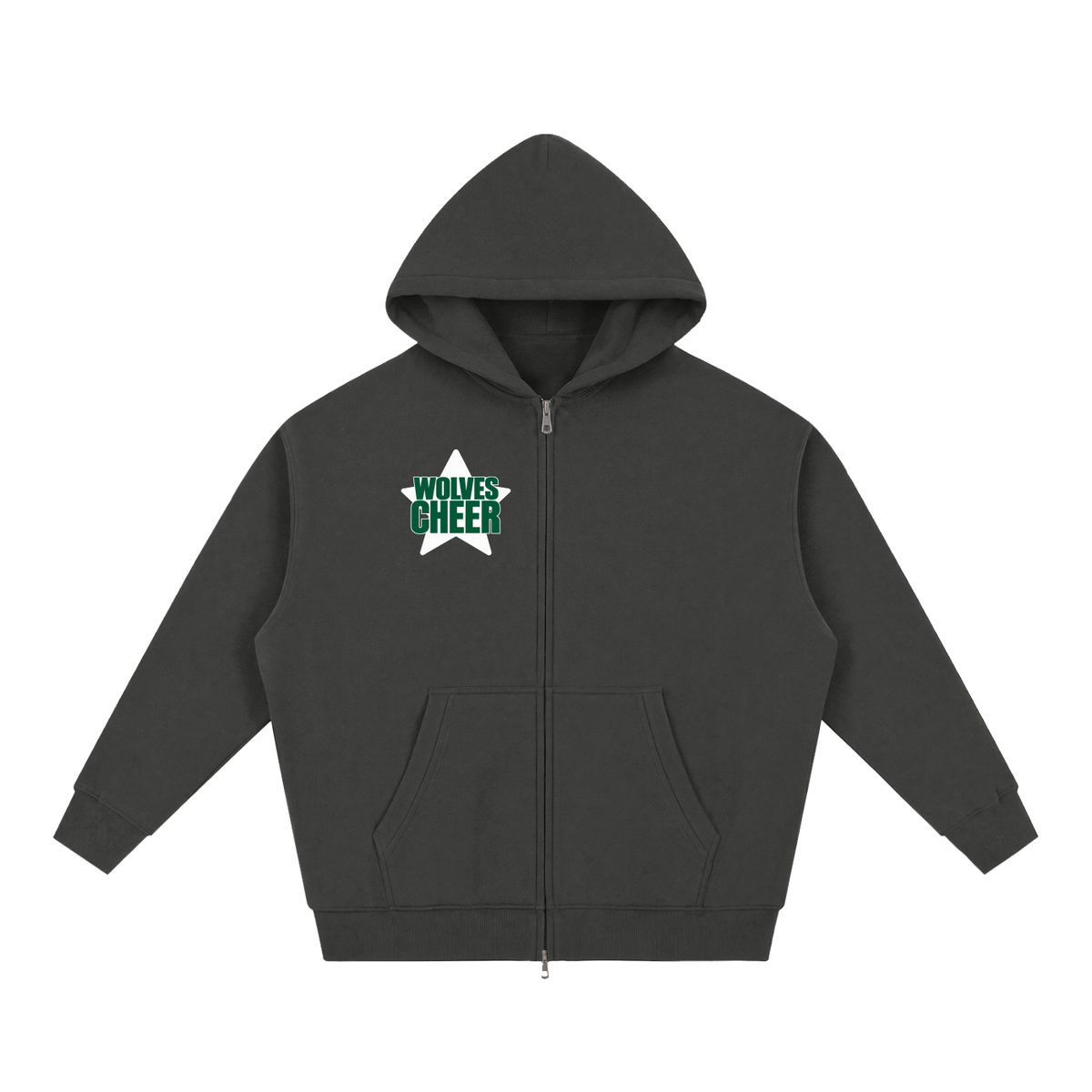 Star Green River Essential Oversized Fleece Boxy Hoodie