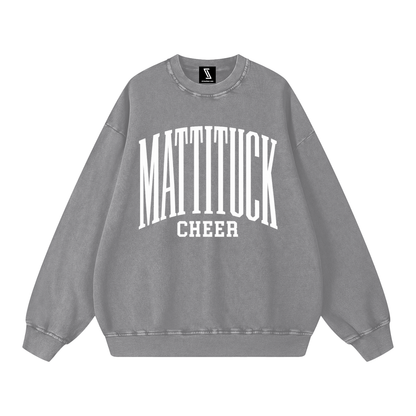 Basic 3 Mattituck Snow Washed Oversized Sweatshirt
