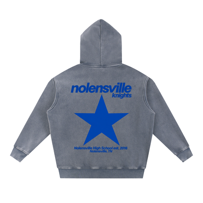 Big Star Nolensville Snow Wash Fleece Oversize Hoodie