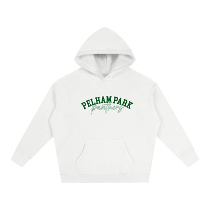 Cursive Oversize Fleeced Hoodie