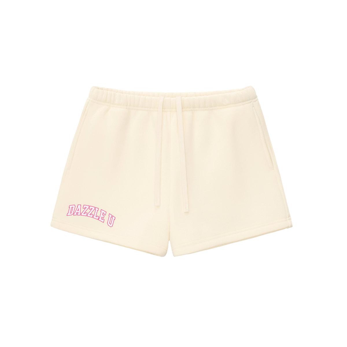 *NEW* Polka Dot Fleece Drawstring Sweatshorts