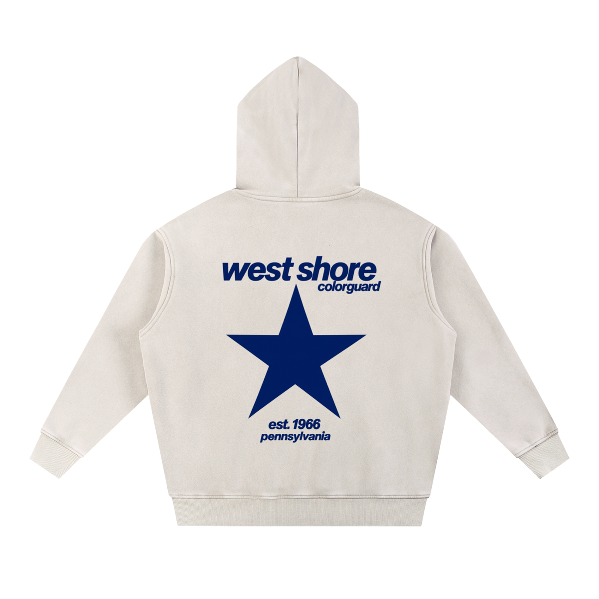 Big Star West Shore Snow Wash Fleece Oversize Hoodie