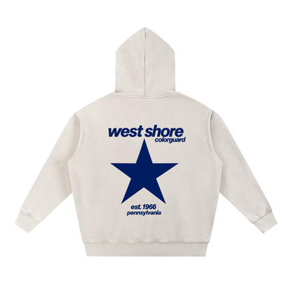 Big Star West Shore Snow Wash Fleece Oversize Hoodie