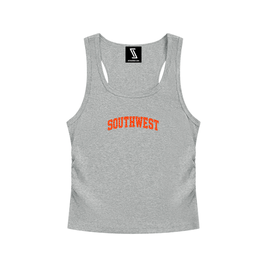 Polka Dot Southwest Women’s Ruched Tank Top