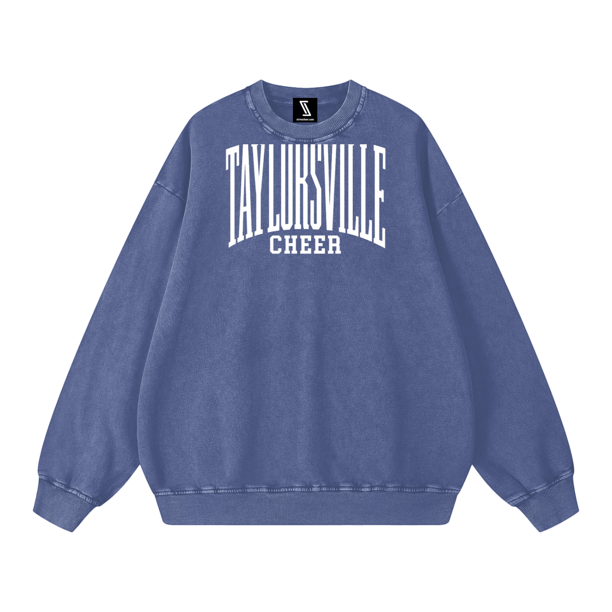 Basic 3 Taylorsville Snow Washed Oversized Sweatshirt