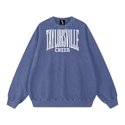 Basic 3 Taylorsville Snow Washed Oversized Sweatshirt