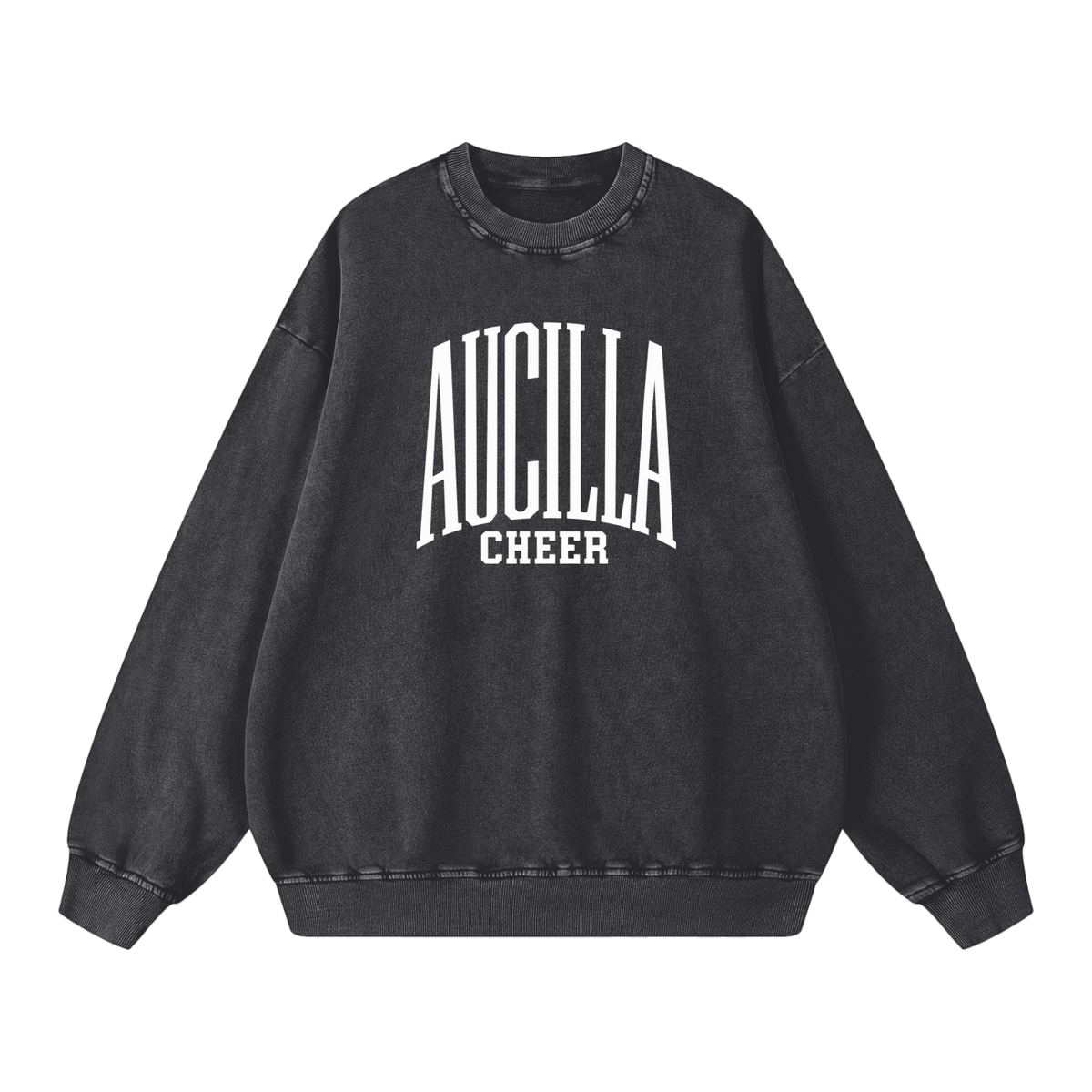 Basic 3 Aucilla Snow Washed Oversized Sweatshirt