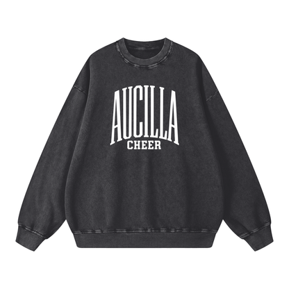 Basic 3 Aucilla Snow Washed Oversized Sweatshirt