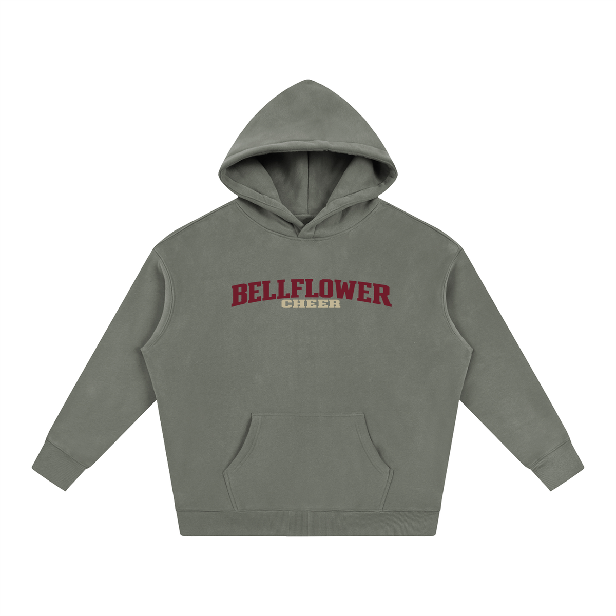 Basic 1 Bellflower Oversize Fleeced Hoodie