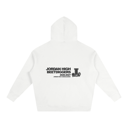 Vector Star Front Jordan Oversize Fleeced Hoodie