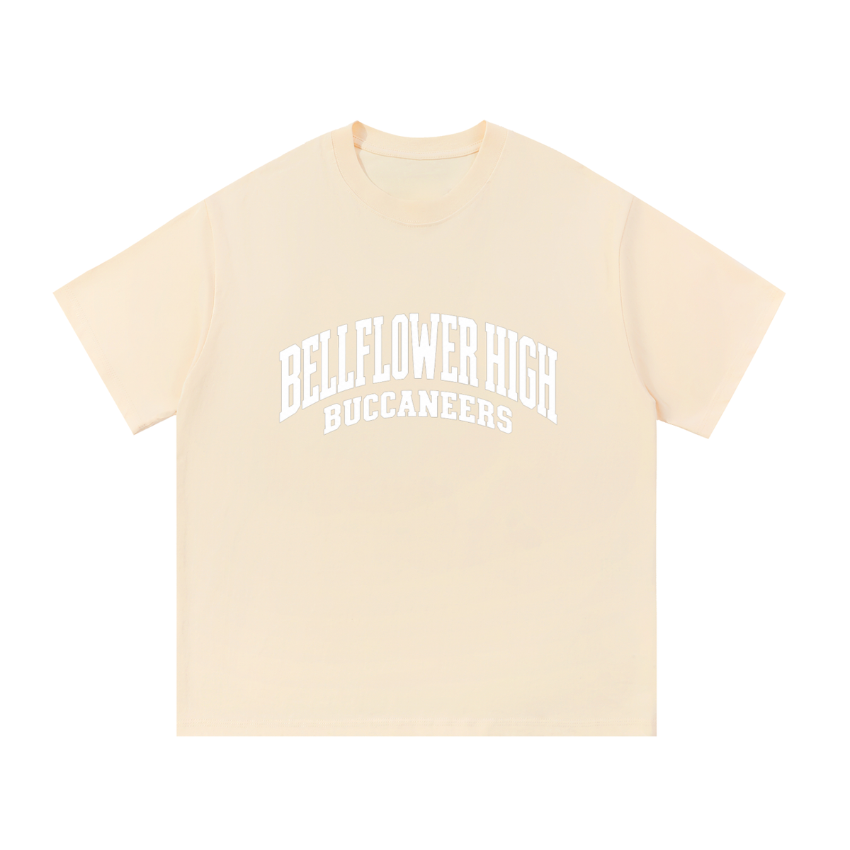 Basic 2 White Bellflower Unisex Regular Fit Cotton T-Shirt