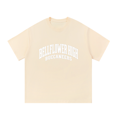 Basic 2 White Bellflower Unisex Regular Fit Cotton T-Shirt