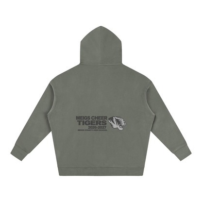 Vector Star Front Meigs County Oversize Fleeced Hoodie