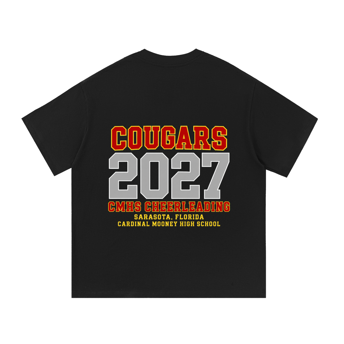 Year Cardinal Mooney Essential Oversized Cotton T-Shirt