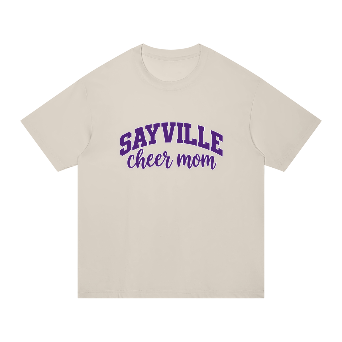 Cheer Mom Sayville Unisex Regular Fit Cotton T-Shirt