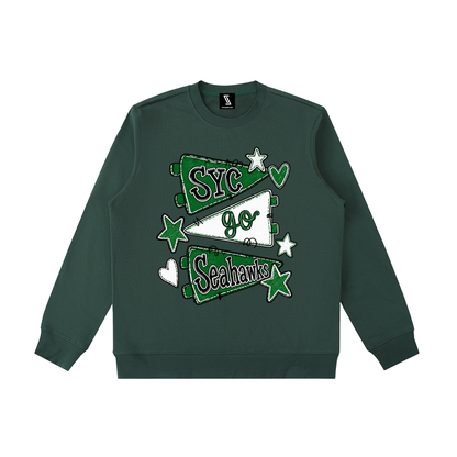 Lets Go Seahawks Essential Heavyweight Crewneck Sweatshirt