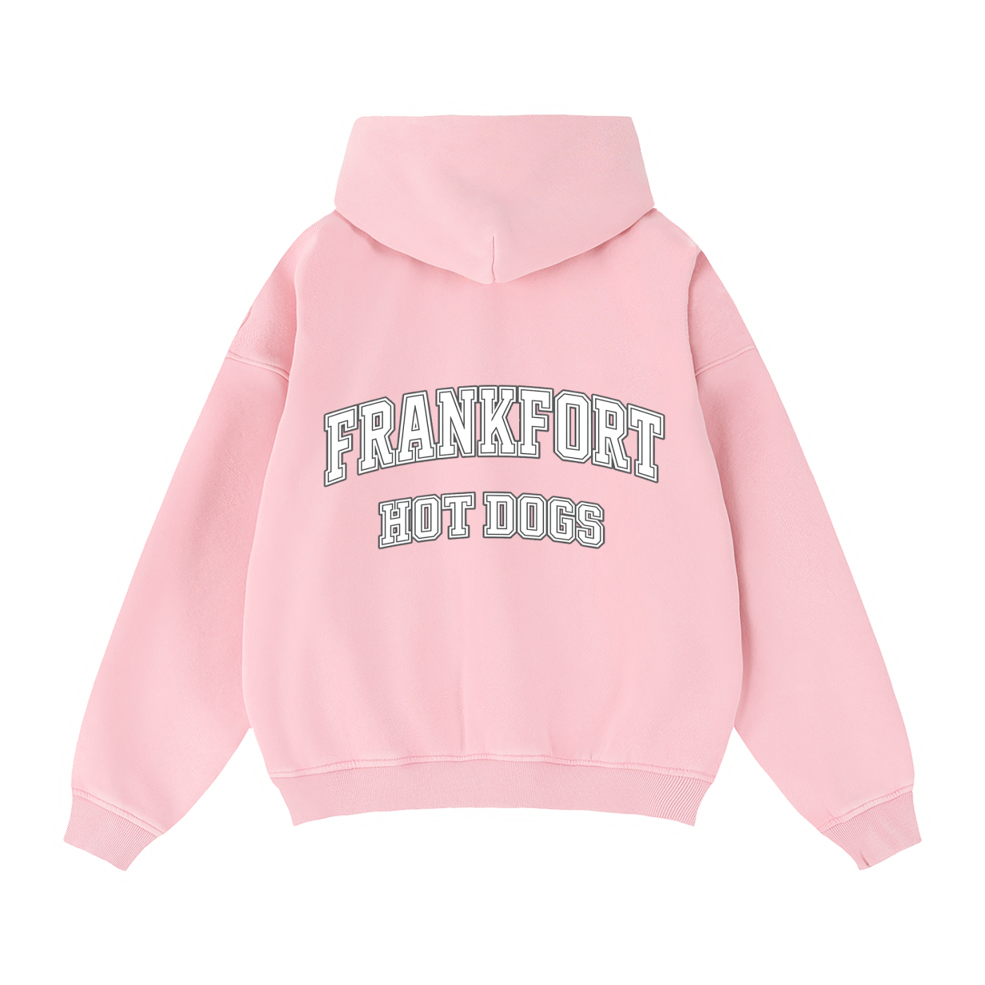 Zip-Through Boxy Fleece Hoodie