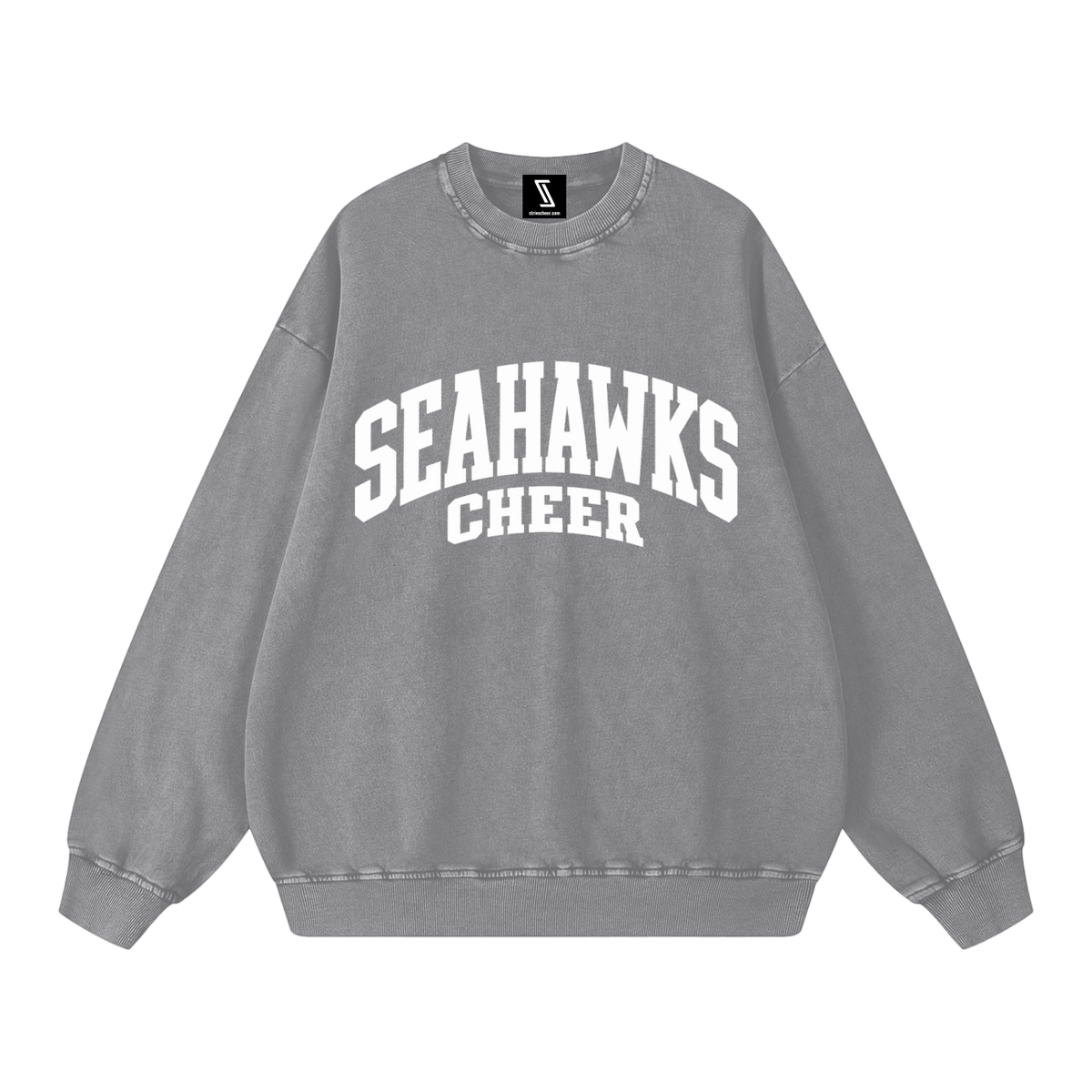 Seahawks Snow Washed Oversized Sweatshirt