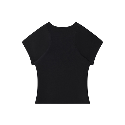 Women’s Slim Fit Paneling T-Shirt