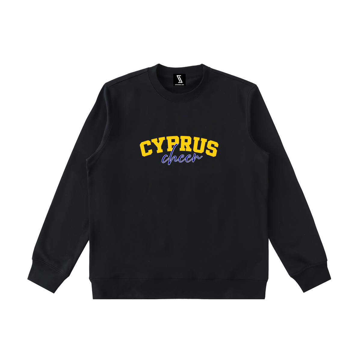 Cursive Cyprus Essential Heavyweight Crewneck Sweatshirt