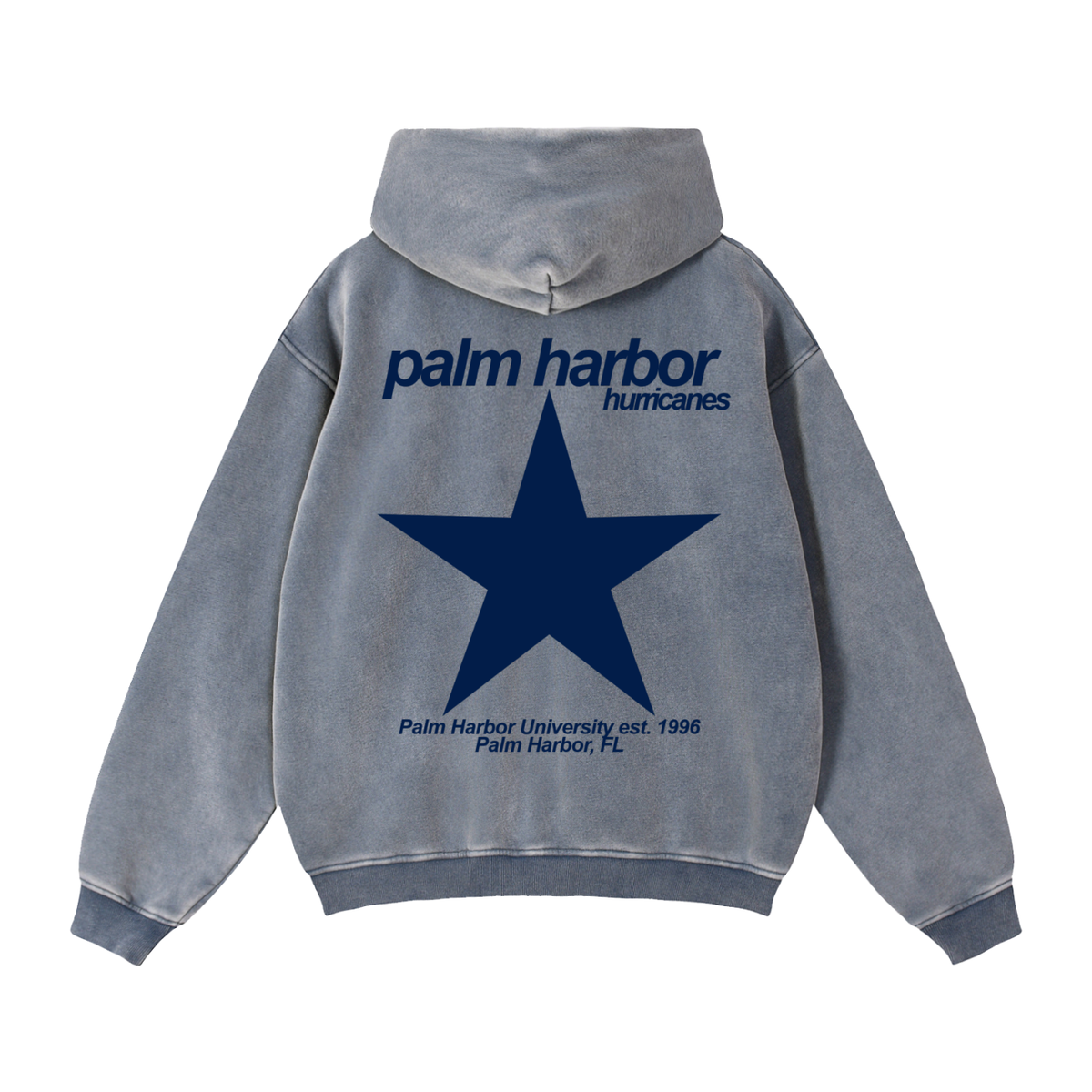Zip-Through Boxy Fleece Hoodie