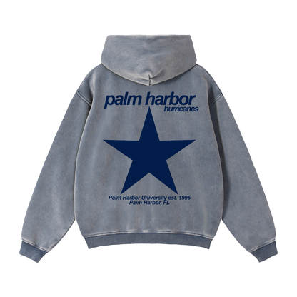 Zip-Through Boxy Fleece Hoodie