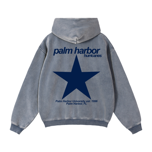 Zip-Through Boxy Fleece Hoodie