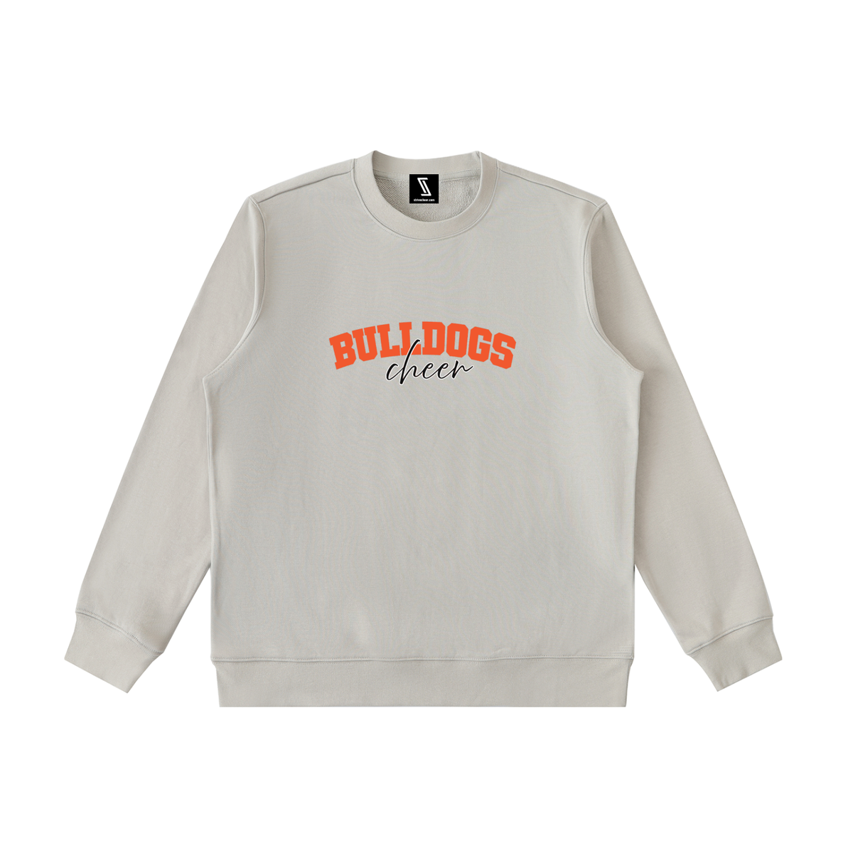 Cursive Green Bulldogs Essential Heavyweight Crewneck Sweatshirt