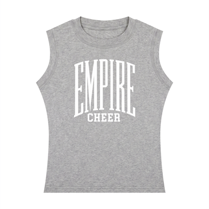 Basic 3 Empire Women's Crewneck Tank Top