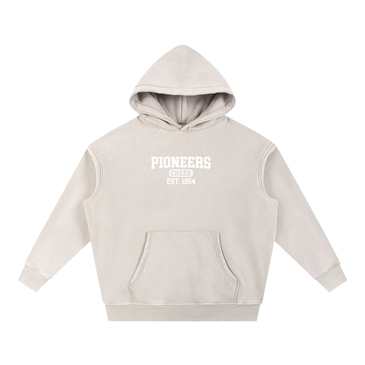 Artesia Snow Wash Fleece Oversize Hoodie