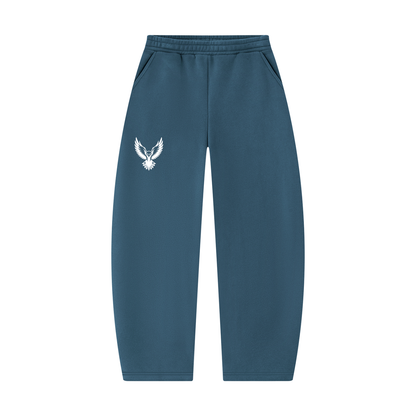 Unisex Barrel Leg Sweatpants