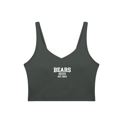 Women's V-Neck Yoga Sports Bra
