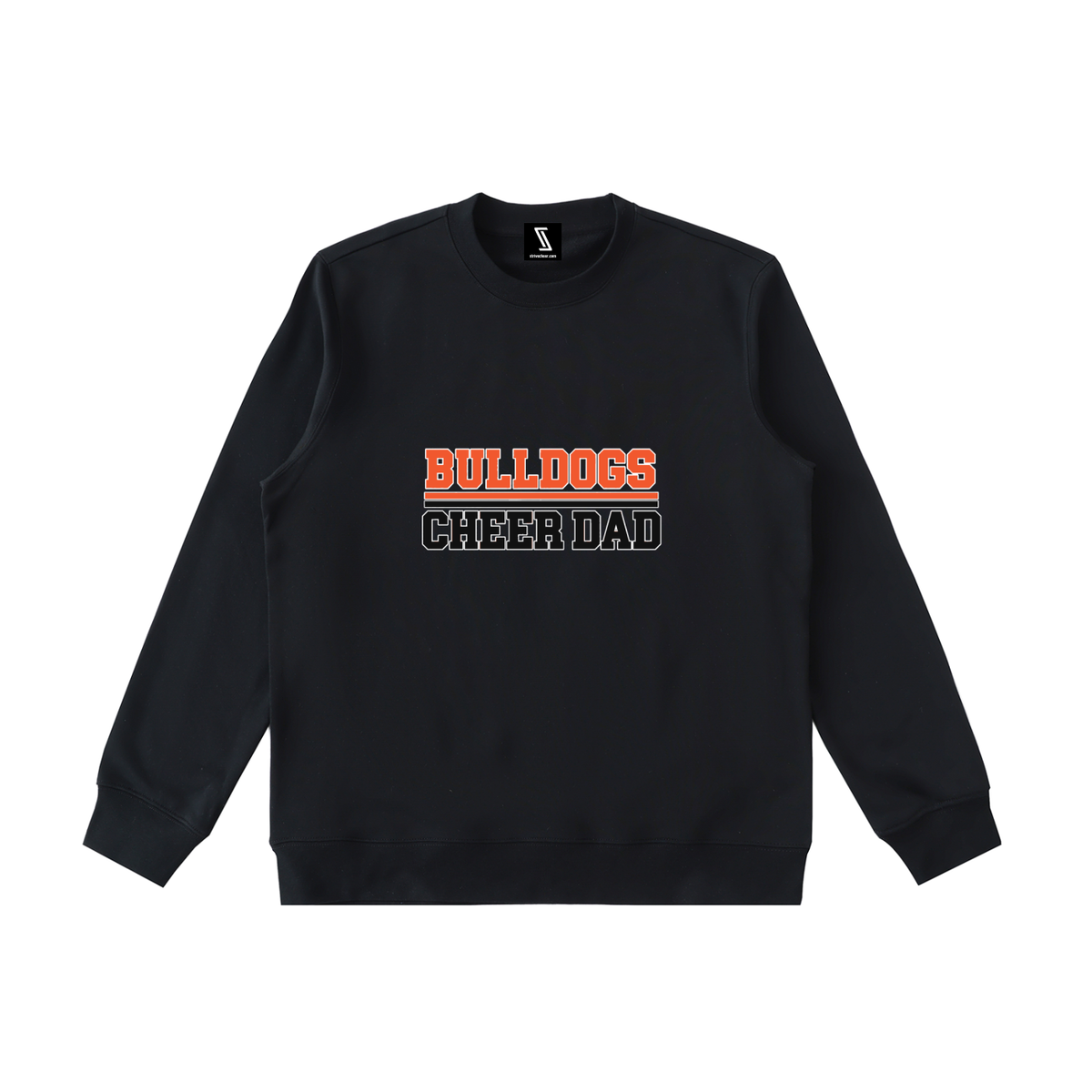 Dad Green Bulldogs Essential Heavyweight Crewneck Sweatshirt