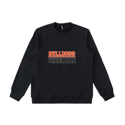 Dad Green Bulldogs Essential Heavyweight Crewneck Sweatshirt