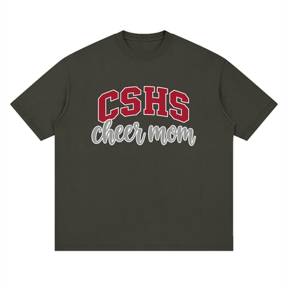 Cheer Mom Chatfield Oversized Drop Shoulder T-Shirt