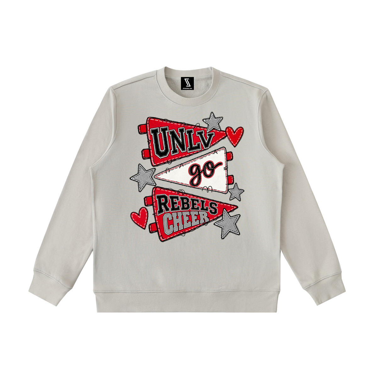 Lets Go UNLV Essential Heavyweight Crewneck Sweatshirt
