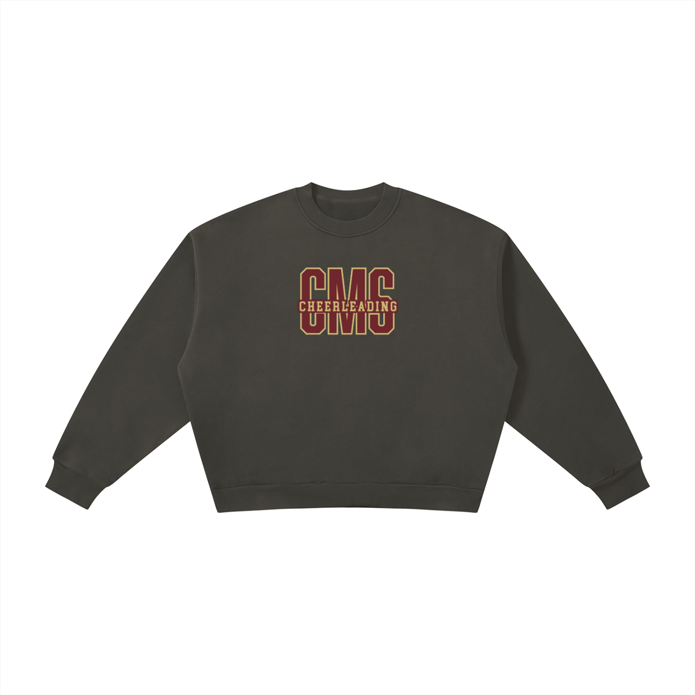 Boxy Fleece Crewneck Sweatshirt